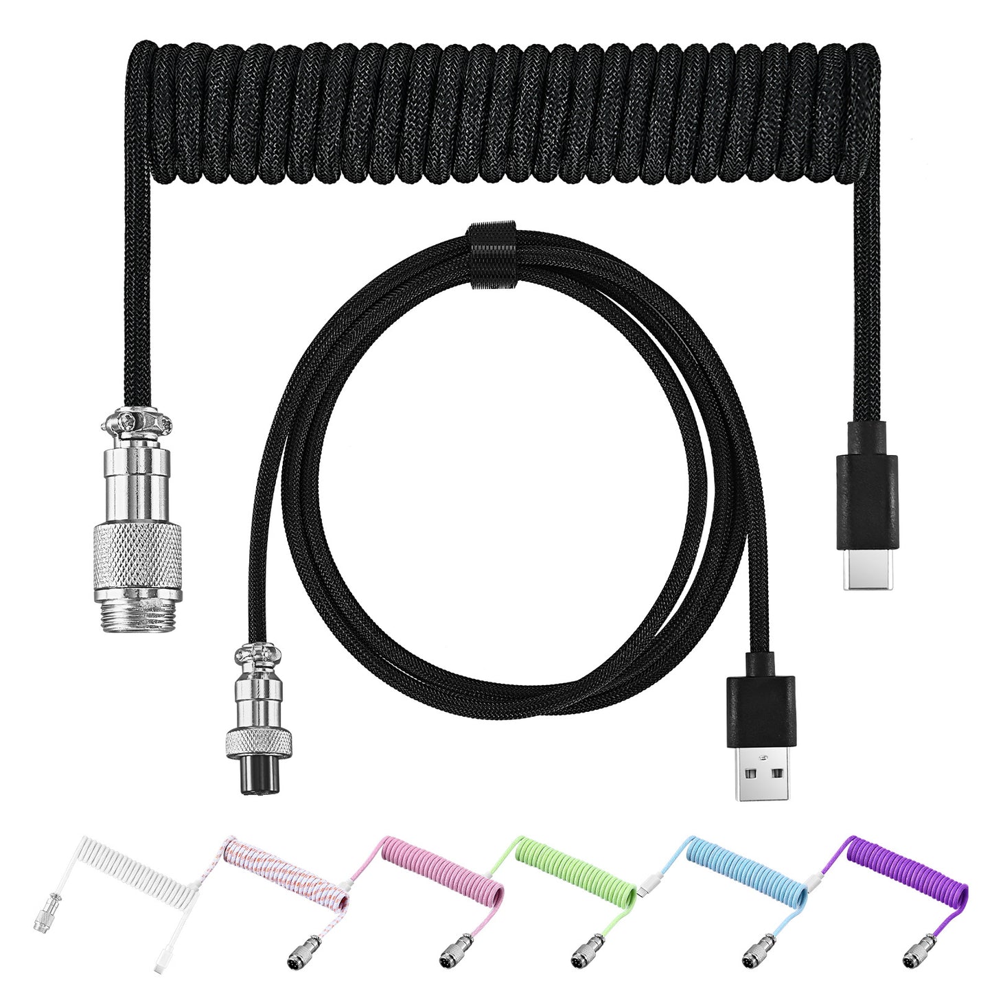 Coiled Cable USB